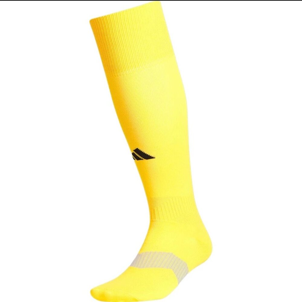 Adidas Metro Cushion VI GK Soccer Socks - Yellow - Size M - New